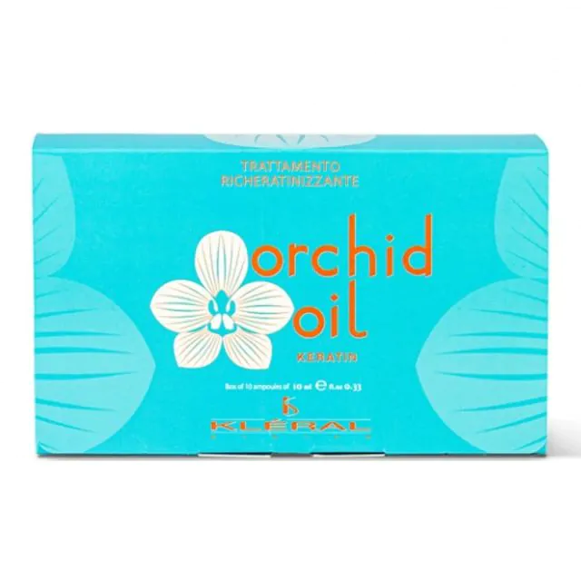 Kleral Orchid-oil Keratin Ampoules (10 pièces)