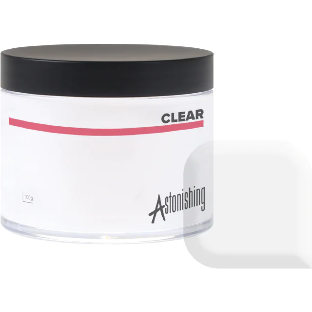 Astonishing Nails Acryl Poeder Clear