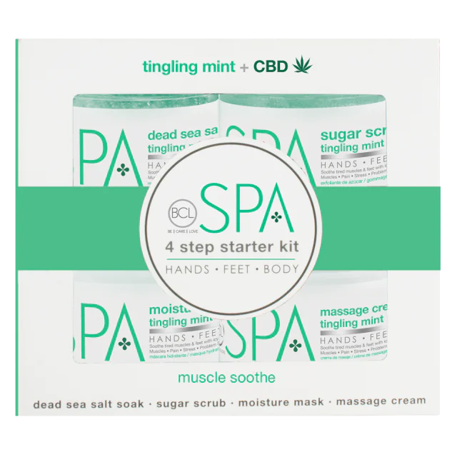 BCL SPA CBD 4 Step Starter Kit
